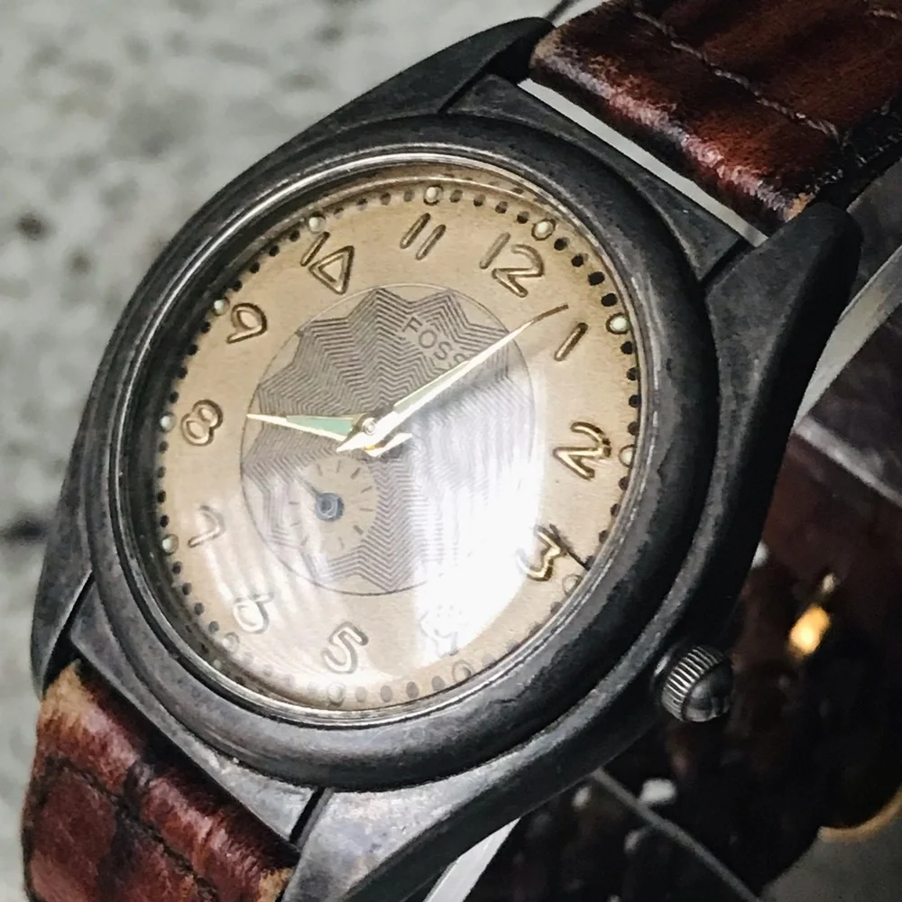 VINTAGE 1990’s ART DECO FOSSIL GR- 9002